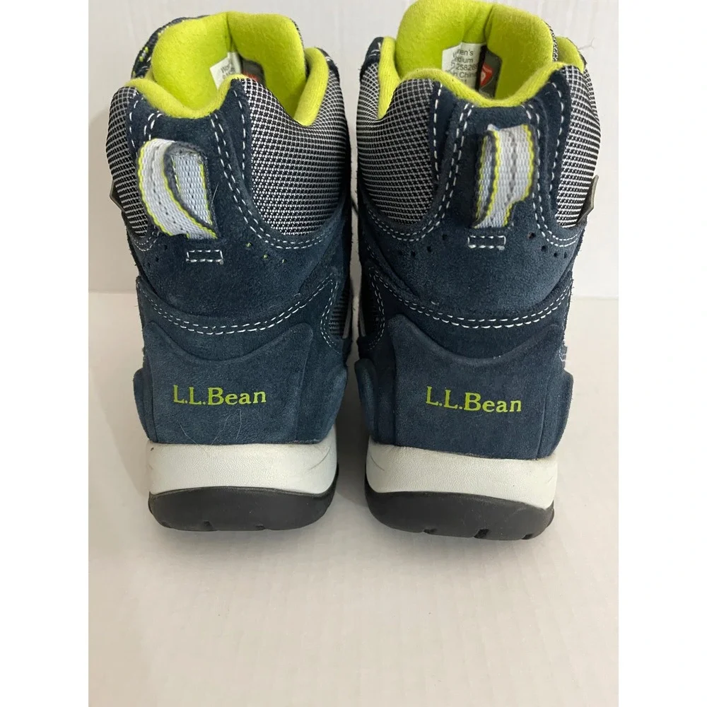 L.L. Bean Waterproof Hiking Boots Women's 9 Blue Trail Outdoor